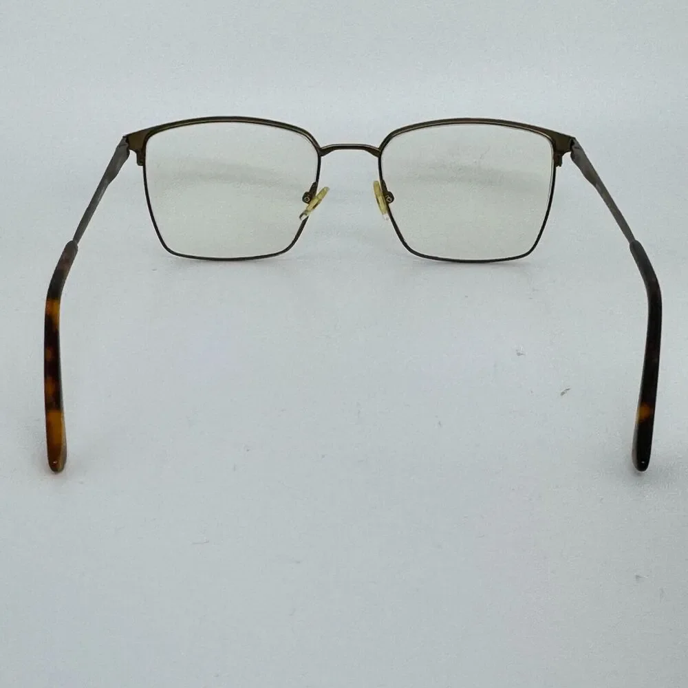 Eyebuydirect Metro Eyeglasses Frames 56-19-148‎ Mens Brown H13955